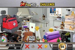 Challenge #39 Medical Center Hidden Objects Games ảnh chụp màn hình 2