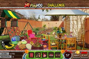 Hidden Object Games Messy Backyard Challenge # 320 скриншот 1