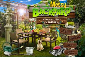 Hidden Object Games Messy Backyard Challenge # 320 скриншот 3