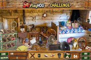 Hidden Objects Cabin in the Woods Challenge # 308 Affiche