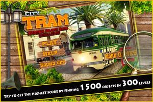 Hidden Object Games Free City Tram Challenge # 318 Affiche
