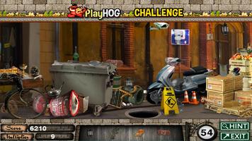Challenge #46 Dark Alley Free Hidden Objects Games screenshot 2