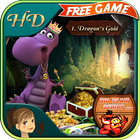Dragons Gold - Free Kid Puzzle آئیکن