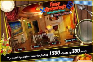 Hidden Object Game Fancy Restaurants Challenge 312 تصوير الشاشة 1