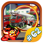 # 62 Hidden Objects Games Free New - Fire Station icône