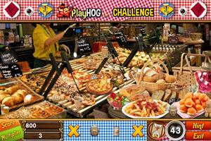 Challenge #30 The Bakery Free Hidden Objects Games Affiche