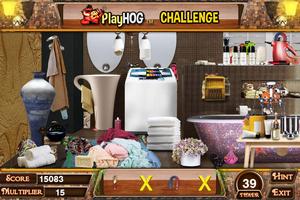 Challenge #24 Around the House Hidden Object Games ảnh chụp màn hình 2