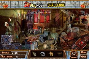 Challenge #127 Scary Mansion Hidden Objects Games capture d'écran 2