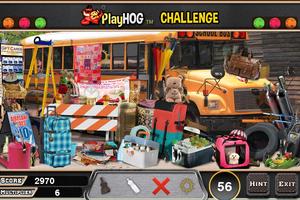Challenge #228 School Bus Free Hidden Object Games ảnh chụp màn hình 1