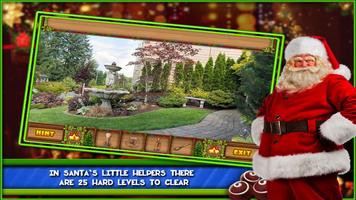 Hidden Object Games Free New Santa's Little Helper الملصق