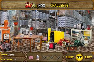 Hidden Object Games Top Warehouse Challenge # 322 captura de pantalla 1