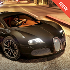 Veyron Driving Bugatti 3D icône