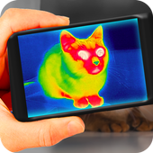 Thermal vision camera effects icon