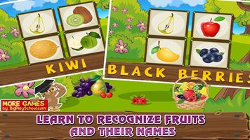 Learn Fruits - Kids e-Learning اسکرین شاٹ 2