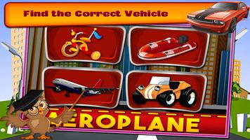 Learn Vehicle Kids e-Learning captura de pantalla 1