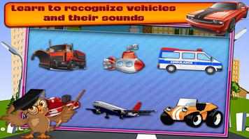 Learn Vehicle Kids e-Learning captura de pantalla 2