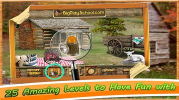 41 New Hidden Objects Game Free Cabin in the Woods تصوير الشاشة 1