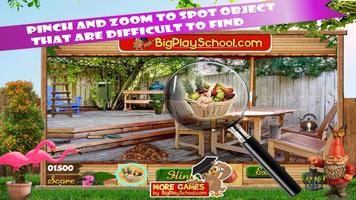 4 - Free Hidden Object Games Free New Backyard Fun پوسٹر