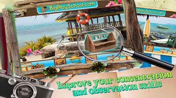 29 New Free Hidden Objects Games Free Beach Shack Plakat