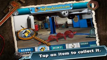 20 New Free Hidden Object Game Free New Garage Fun Poster