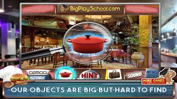 48 Free Hidden Objects Games Free Petit Restaurant Poster