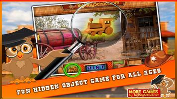 13 New Free Hidden Object Games Free New Wild West Affiche