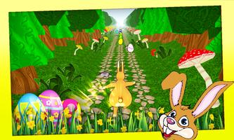 Easter Bunny Run 3D captura de pantalla 1