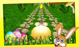 Easter Bunny Run 3D captura de pantalla 2