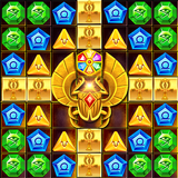 puzzle cleopatra quest match3 ícone