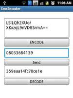 Blow-fish Encrypted SMS Cartaz