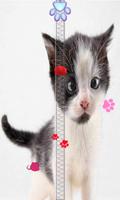 Cute Kitty Zipper Lock Screen 截圖 2