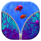 Aquarium Zipper Lock Screen icône