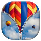 Icona Hot Air Balloon Zipper Lock