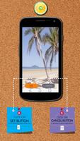 Beach Zipper Lock Screen screenshot 1