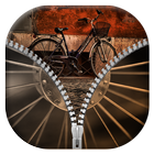 Bicycle Zipper Lock Screen icône