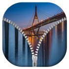 Bridge Zipper Lock Screen آئیکن