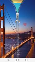 Bridge Zipper Lock Screen اسکرین شاٹ 2