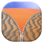 Desert Zipper Lock Screen иконка