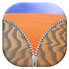 Desert Zipper Lock Screen आइकन