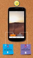 Desert Zipper Lock Screen captura de pantalla 1