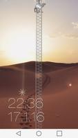 Desert Zipper Lock Screen 스크린샷 2