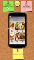 Food Zipper Lock Screen Affiche