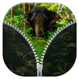 Jungle Zipper Lock Screen icône