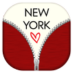 New York Zipper Lock Screen
