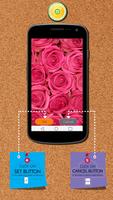 Rose Zipper Lock Screen screenshot 1