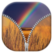 Rainbow Zipper Lock Screen