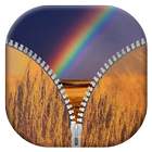 Rainbow Zipper Lock Screen icon