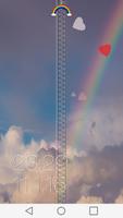 Rainbow Zipper Lock Screen captura de pantalla 2