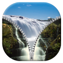 Waterfall Zipper Screen APK