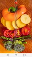 Veggie Zipper Lock Screen ภาพหน้าจอ 2